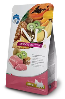 Farmina N&D dog TROPICAL SELECTION (AG) adult mini, pork 5 kg