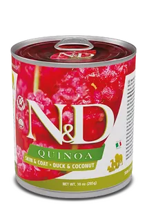 Farmina N&D dog QUINOA duck & coconut konzerva 12x285 g