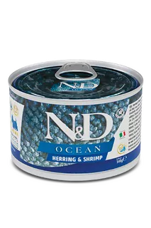Farmina N&D dog OCEAN herring & shrimps konzerva 140g