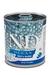 Farmina N&D dog OCEAN trout & salmon konzerva 285 g