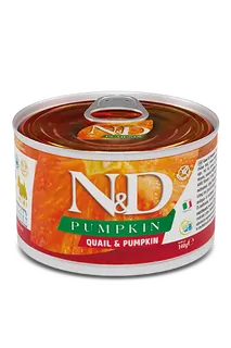 Farmina N&D dog PUMPKIN & quail konzerva 24x140g