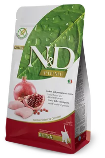 Farmina N&D cat PRIME (GF) kitten, chicken & pomegranate 10 kg