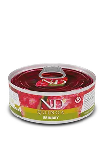 Farmina N&D cat QUINOA urinary konzerva 80g