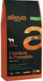 Alleva NATURAL dog adult maxi chicken&pumpkin 12 kg