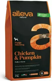 Alleva NATURAL dog adult mini chicken & pumpkin 12 kg