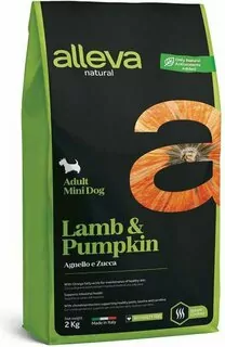 Alleva NATURAL dog adult mini lamb & pumpkin 12 kg