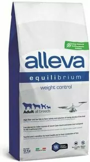Alleva SP EQUILIBRIUM dog adult weight controll all breed chicken & ocean fish 12 kg