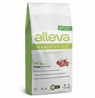 Alleva SP EQUILIBRIUM dog puppy sensitive all breeds lamb 12 kg