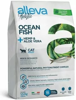 Alleva HOLISTIC cat adult ocean fish & hemp & aloe vera 10 kg