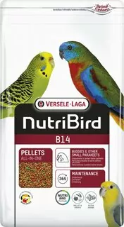 VL NutriBird B14- extrudy pre andulky, agapornisov, neofémy a papagáje na denné kŕmenie 3 kg