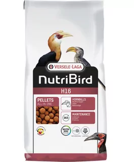 VL NutriBird H16- celoročné extrudy pre zoborožce a veľké ovocnomilné druhy vtákov 10 kg