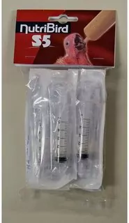 VL NutriBird S 5 - injekčné striekačky pre ručné dokrmovanie - objem 5 ml, 6 ks/bal