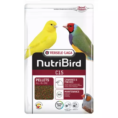 VL Orlux NutriBird C15- extrudy pre kanáriky a exoty na denné kŕmenie 1 kg