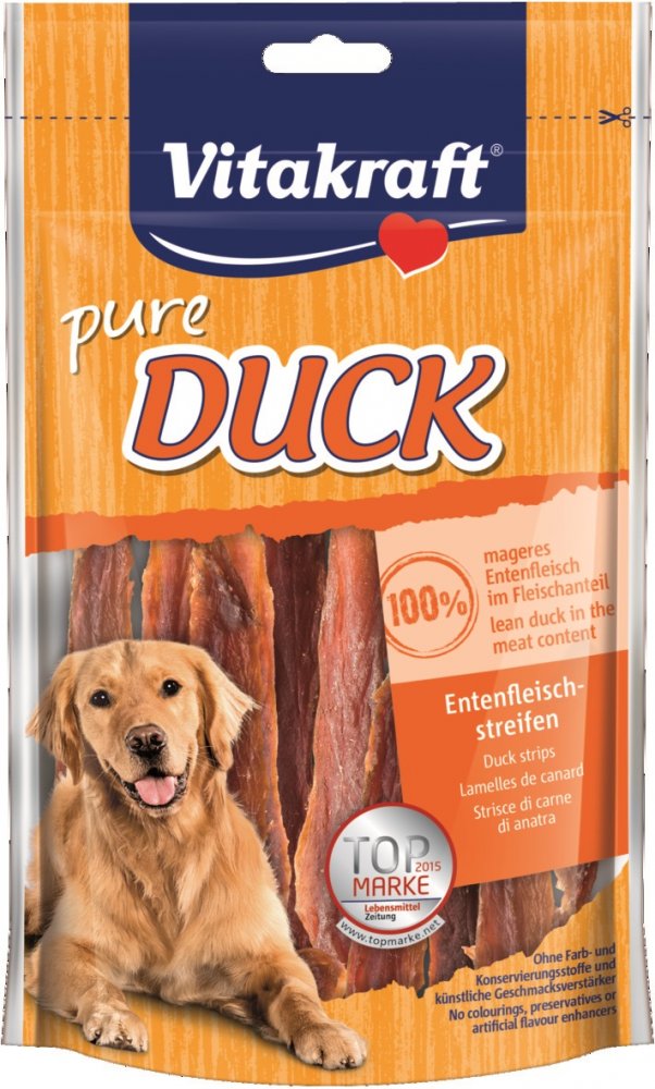 VITAKRAFT DUCK kačacie plátky 80g