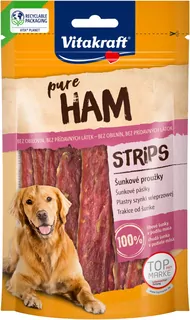 Vitakraft pure Ham šunkové pásiky 80 g