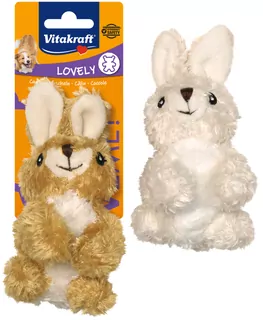 VITAKRAFT HRAČKA KRÁLIK PLYŠOVÝ 15CM