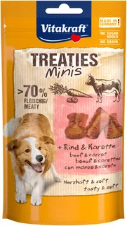 VITAKRAFT TREATIES MINIS HOVäDZIE  A MRKVA 48G