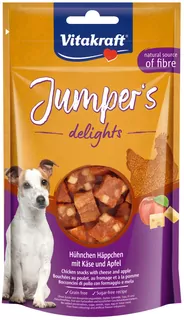 VITAKRAFT JUMPERS DELIGHTS KURACIE S JABLKAMI 80G
