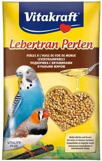 Vitakraft Lebertran Perlen andulka 20 g