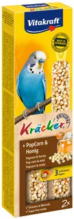 Vitakraft Kracker andulka popcorn+med 2ks