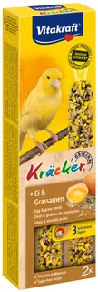 Vitakraft Kracker kanár vajcia+tráv. semená 2ks