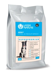 Larra Nature Adult Superprémium Malé a Stredné Plemená 26/14 12kg