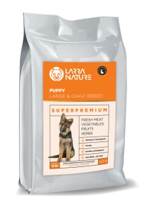 Larra Nature Puppy Veľké a Obrie plemená Superprémium 28/18 3x12kg