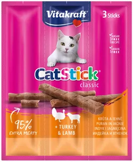 Vitakraft CAT STICK MORČA-JAHŇA 3X6G