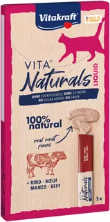 VITAKRAFT Cat Naturals Liquid hovädzina 5 x 15 g
