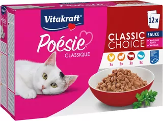 Vitakraft POÉSIE CLASSIQUE MP SAUCE MIX 12x85G