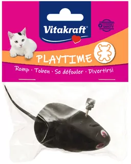Vitakraft HRAČKA MYŠ NATAHOVACÍ PLAST 12CM