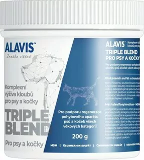ALAVIS Triple Blend pre psy a mačky plv. 200 g
