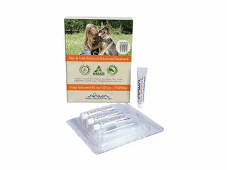 Šetrné bylinné antiparazitné pipety pre psy od 10-25kg Arava v balení 4x6ml
