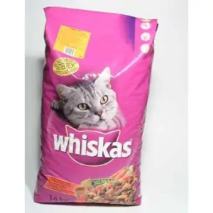 WHISKAS granule kuracie mäso s pečeňou 14kg