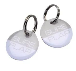 2ks RFID známok na obojok pre dvierka SureFlap