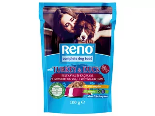 Reno kapsička pes morka+kačka 24x100g