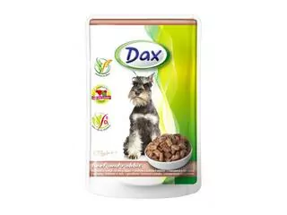 Dax kapsička pre psov hovädzie + králik 100g