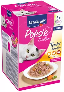 Vitakraft Poésie Création MP Sauce 6x85g