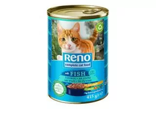 RENO Cat rybie kúsky 415 g