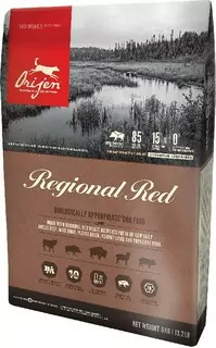 ORIJEN REGIONAL RED 6,0KG 85/15