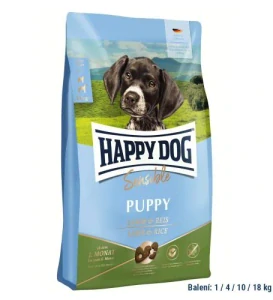 HAPPY DOG SENSIBLE PUPPY LAMB&RICE 10KG