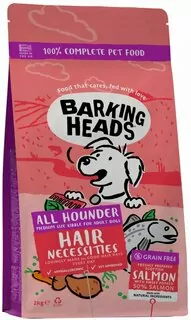 BARKING HEADS All Hounder Hair Necessities Salmon 12kg