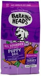 BARKING HEADS All Hounder Puppy Days Turkey 6kg