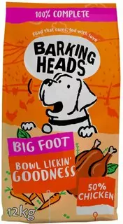 BARKING HEADS Big Foot Bowl Lickin Good Chick 12kg