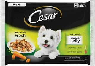 CESAR kapsička dog Selection mix v želé 400 g