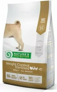 Natures P dog adult weight control sterilised poultry with krill all breeds 12 kg