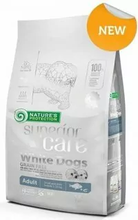Natures P Superior care white dog GF adult white fish small&mini 10 kg