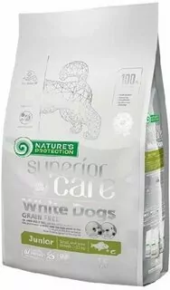 Natures P Superior care white dog GF junior white fish small&mini 10 kg