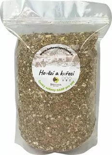 Sušený BARF Hovädzie a Kuracie C 2x5kg