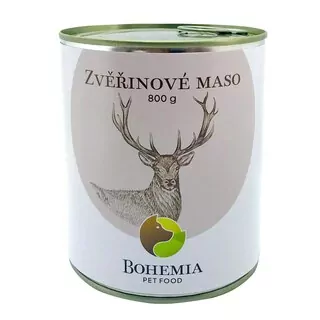 BOHÉMIA Zverinové mäso vo vlastnej šťave 6x800g